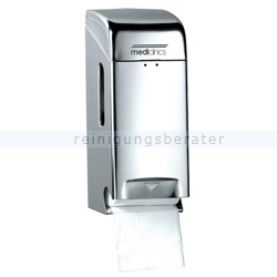 Toilettenpapierspender All Care zweifach Edelstahl hochglanz