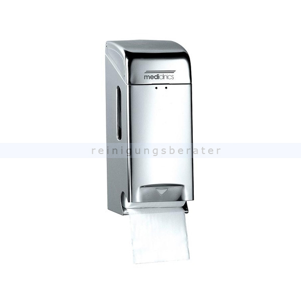 Toilettenpapierspender All Care zweifach Edelstahl hochglanz