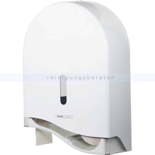 Toilettenpapierhalter weiß Kunststoff Toilettenpapierspender Großrolle 