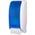 Zusatzbild Toilettenpapierspender JM Metzger Cosmos ABS weiß-blau