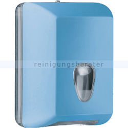 Toilettenpapierspender MP622 Einzelblatt Softtouch, blau