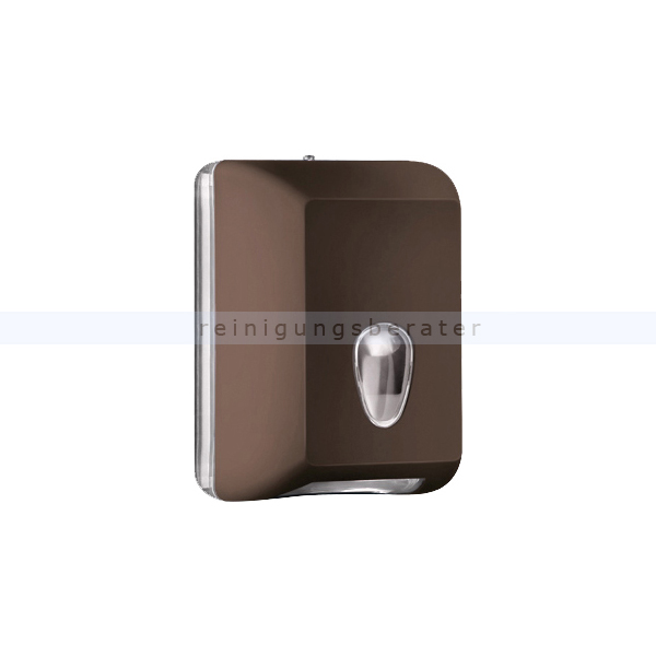 Toilettenpapierspender MP622 Einzelblatt Softtouch, braun