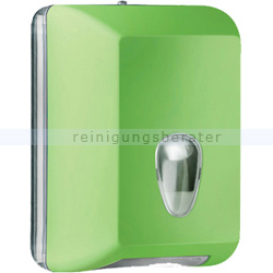 Toilettenpapierspender MP622 Einzelblatt Softtouch, grün