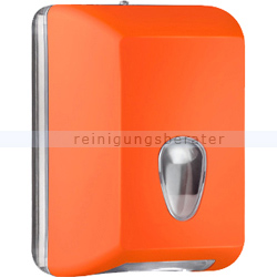 Toilettenpapierspender MP622 Einzelblatt Softtouch, orange