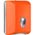 Zusatzbild Toilettenpapierspender MP622 Einzelblatt Softtouch, orange