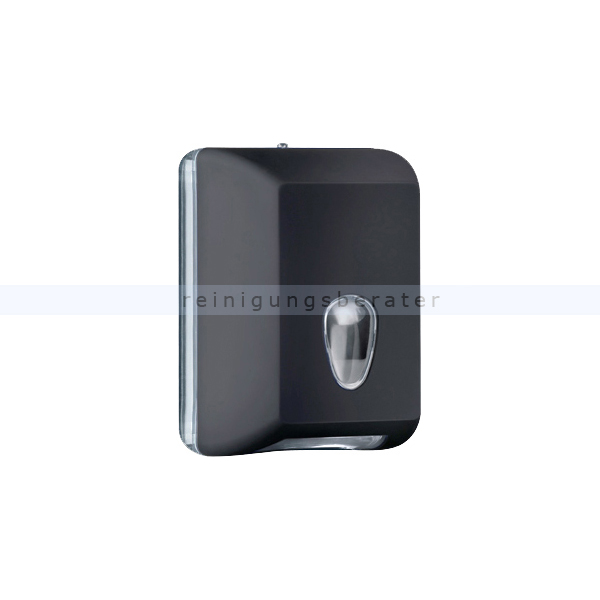 Toilettenpapierspender MP622 Einzelblatt Softtouch, schwarz