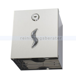 Toilettenpapierspender Orgavente BRINOX Falt-Toilettenpapier