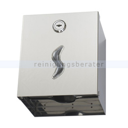 Toilettenpapierspender Orgavente BRINOX Falt-Toilettenpapier