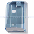Toilettenpapierspender Orgavente WAVE ABS transparent blau