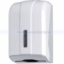 Toilettenpapierspender Orgavente WAVE Einzelblatt ABS weiß