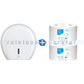 Toilettenpapierspender Papernet Maxi Jumbo im Set
