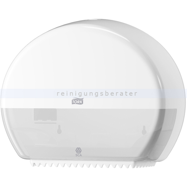 Toilettenpapierspender SCA Tork Mini Jumbo weiß