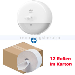 Toilettenpapierspender Set Tork SmartOneMini Spender