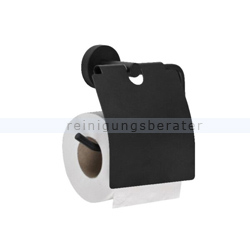 Toilettenpapierspender Simex Black Line Edelstahl schwarz