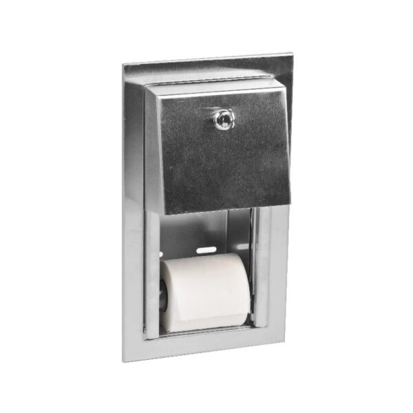 Toilettenpapier Rollenhalter Edelstahl WC Klo Papier Halter Spender Toilette 