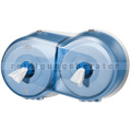 Toilettenpapierspender SmartOneMini Doppelrollenspender blau