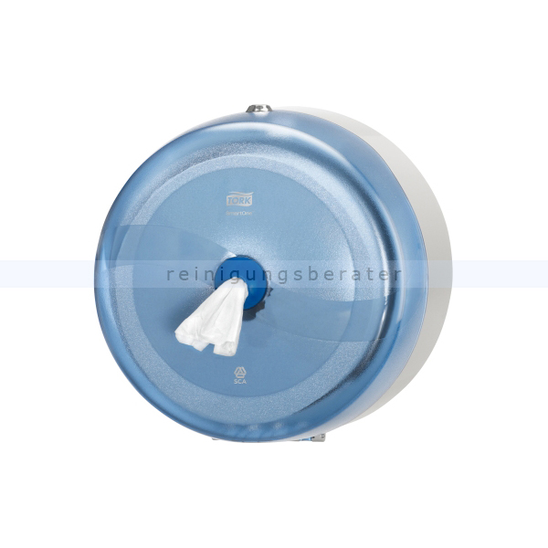 Toilettenpapierspender Tork SmartOne, blau