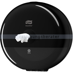 Toilettenpapierspender Tork SmartOne Mini Spender schwarz