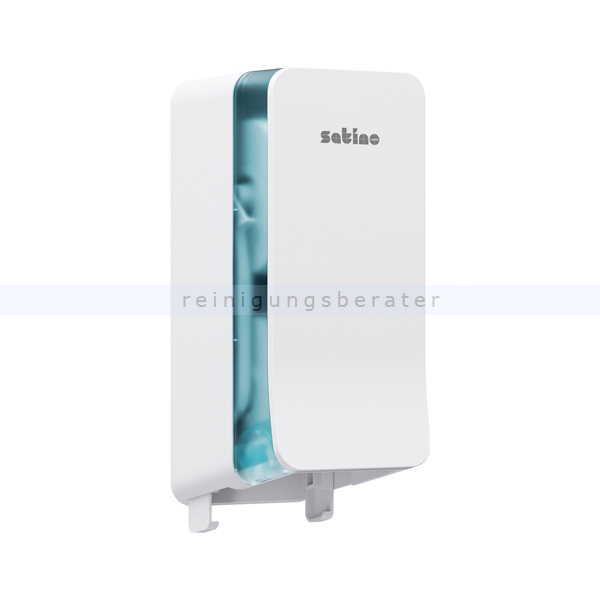Toilettenpapierspender Wepa Satino Doppelrolle weiß