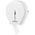 Zusatzbild Toilettenpapierspender Wepa Satino Jumbospender klein weiß