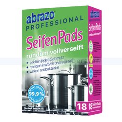 Topfreiniger abrazo PROFESSIONAL Seifenpads 18 Stück