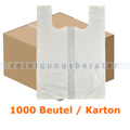 Tragetasche Abena T-Shirt Bags 46 x 54 cm weiß 20 L, Karton