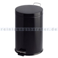 Treteimer 12 L schwarz