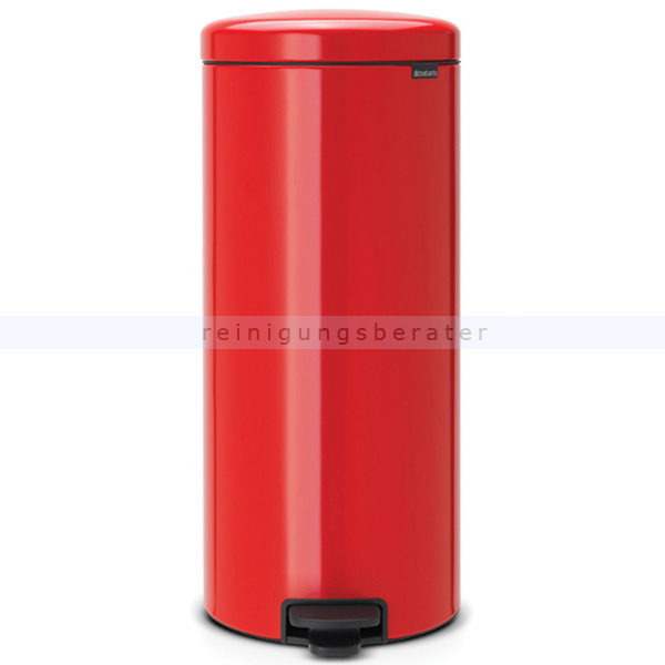 Treteimer Brabantia Tret-Mülleimer rot 30 L