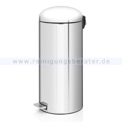 Treteimer Brabantia Tritt-Mülleimer Retro 30 L Edelstahl