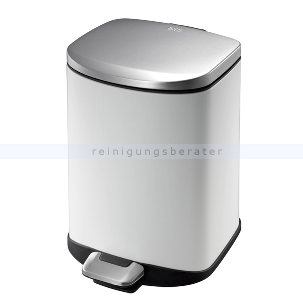 Treteimer EKO Della Step Bin weiß 6 L