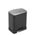 Zusatzbild Treteimer EKO E-Cube Tretmülleimer rechteckig schwarz 12 L