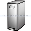 Treteimer EKO Ecomaid Abfalleimer 30 L matt Edelstahl