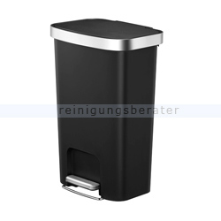 Treteimer EKO Hana 1 Abfalleimer 2 x 25 Liter schwarz
