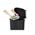 Zusatzbild Treteimer EKO Hana 1 Abfalleimer 2 x 25 Liter schwarz