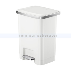 Treteimer EKO Hana 2 Abfalleimer 25 L weiß