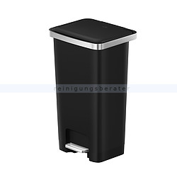 Treteimer EKO Hana 2 Abfalleimer 45 L schwarz