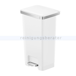 Treteimer EKO Hana 2 Abfalleimer 45 L weiß