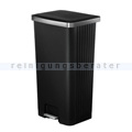 Treteimer EKO Hana 2 Abfalleimer 90 L schwarz