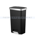 Treteimer EKO Hana Abfalleimer 45 L schwarz