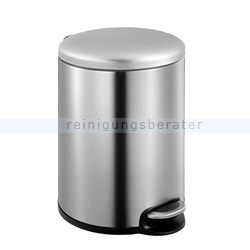 Treteimer EKO Maggey Step Bin Mülleimer 12 L matt Edelstahl