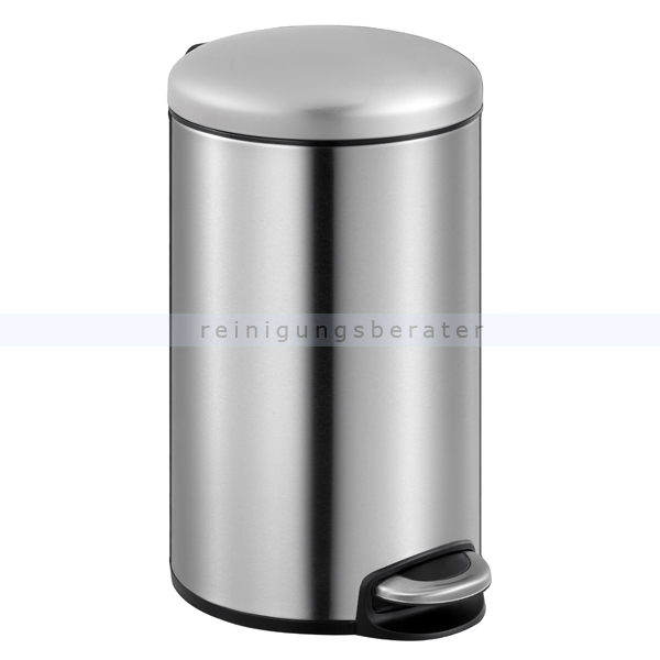 Treteimer EKO Maggey Step Bin Mülleimer 20 L matt Edelstahl