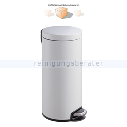 Treteimer EKO Serene Tretmülleimer weiß 30 L B-WARE