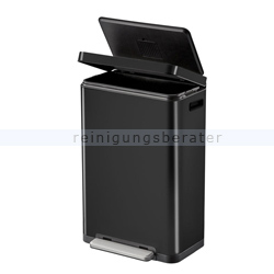 Treteimer EKO X-Cube Tretmülleimer rechteckig 30 L schwarz