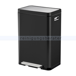 Treteimer EKO X-Cube Tretmülleimer rechteckig schwarz 45 L