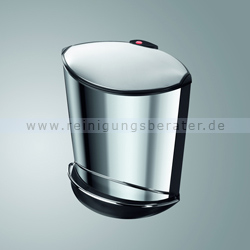 Treteimer Hailo Trento® ellipse 16 L Edelstahl