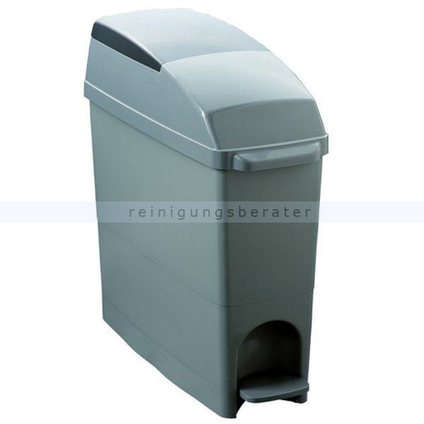 Treteimer Orgavente BASICA Mülleimer grau 18 L