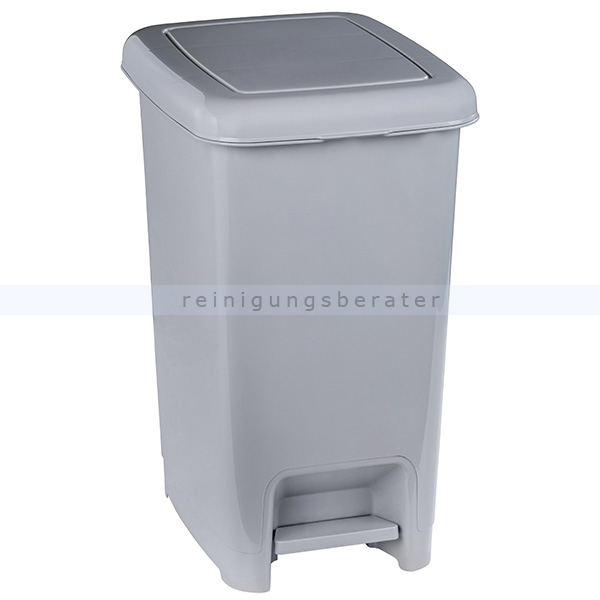 Treteimer Orgavente SLIM Tretmülleimer quadratisch 60 L