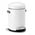 Zusatzbild Treteimer retro Simplehuman 4,5 L, weißer Edelstahl