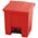 Zusatzbild Treteimer Rubbermaid 30 L rot