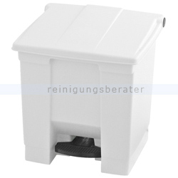 Treteimer Rubbermaid 30 L weiß